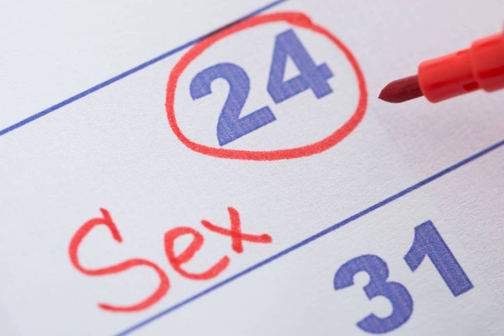 Do you and your partner schedule&nbsp;sex?